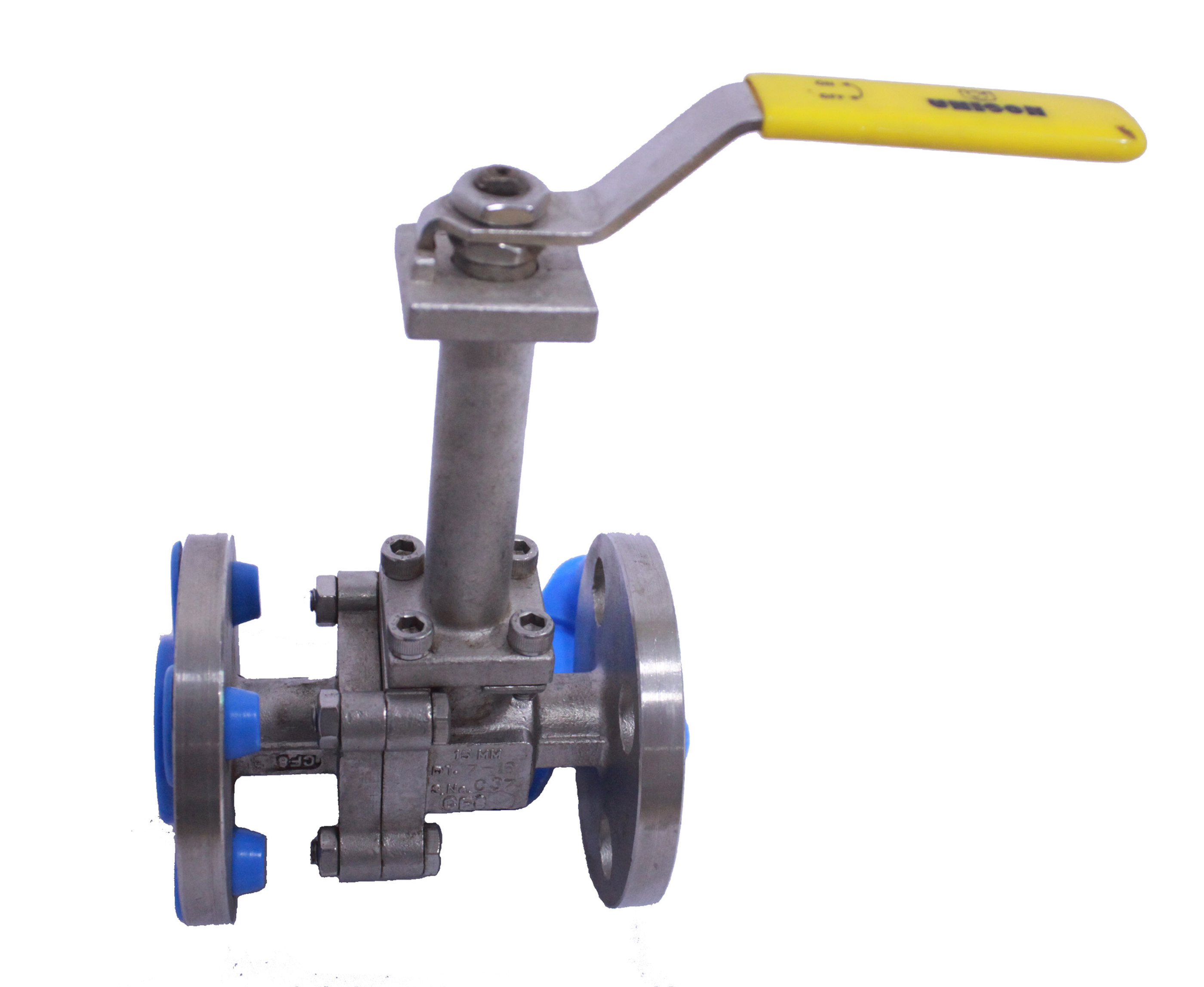 Two Piece Design Long Stem Flanged End Ball Valve (FB)